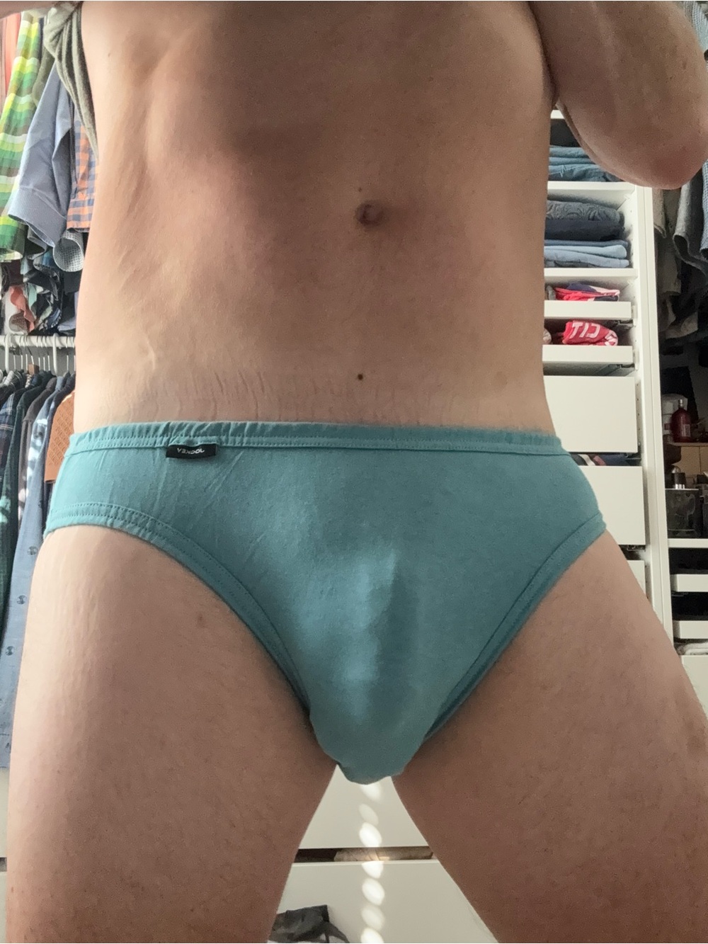 Jockey Teal Men's Briefs - Classic Cotton Blend